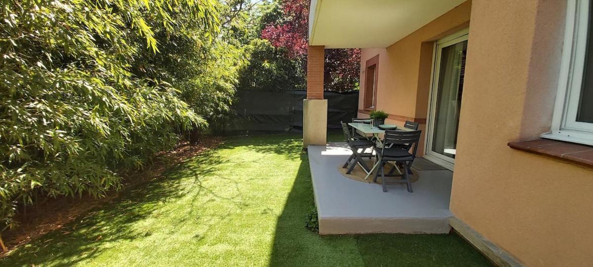 Апартаменты Les Capitouls - Avec Entree Autonome, Clim Neuve, Jardin, Parking Prive & Sa Piscine ! - Тулуза Экстерьер фото