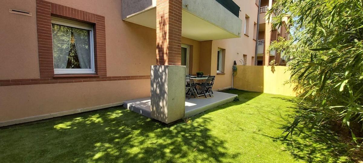 Апартаменты Les Capitouls - Avec Entree Autonome, Clim Neuve, Jardin, Parking Prive & Sa Piscine ! - Тулуза Экстерьер фото